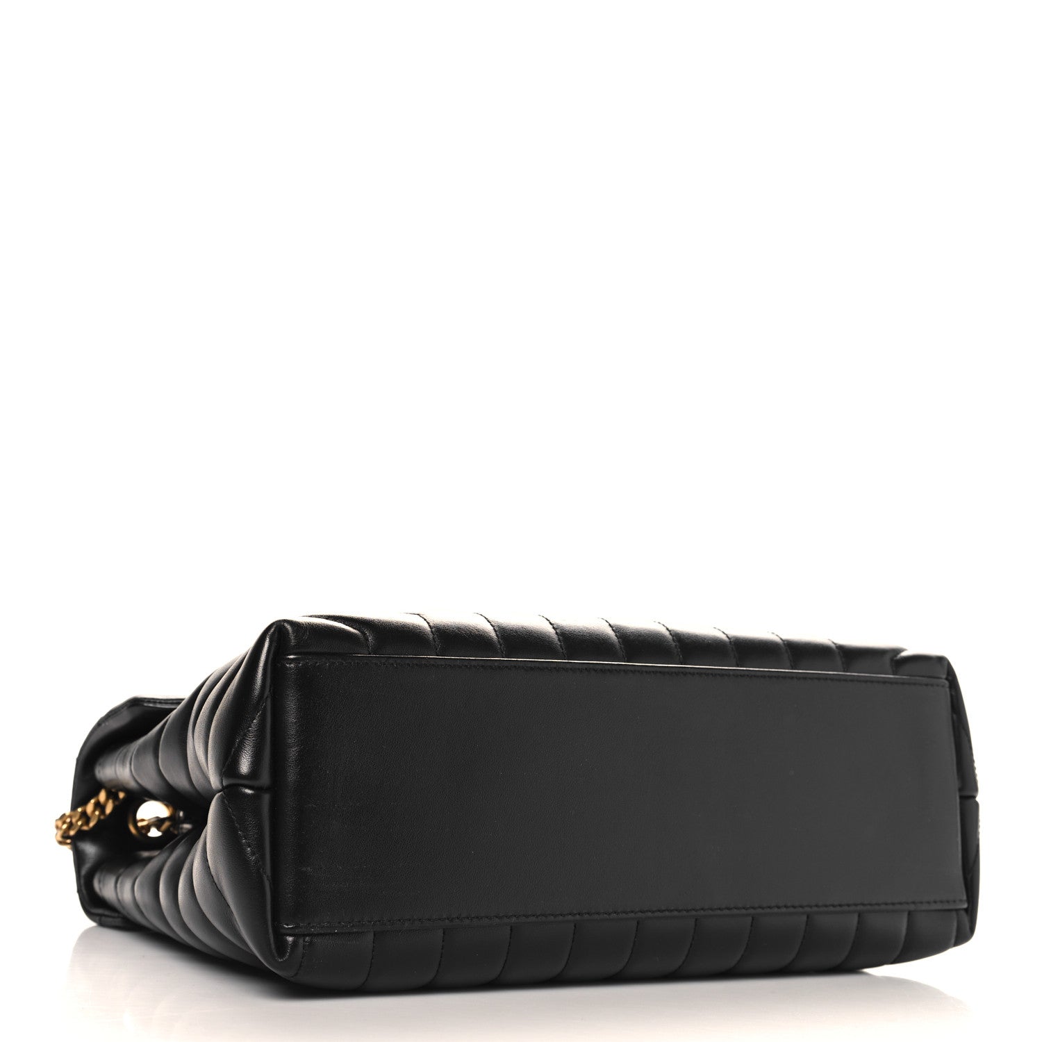 Saint Laurent Calfskin Y Quilted Monogram Medium Loulou Chain Satchel Black 4 of 10