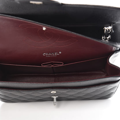 Chanel Caviar Quilted Jumbo Double Flap Black 5 of 7