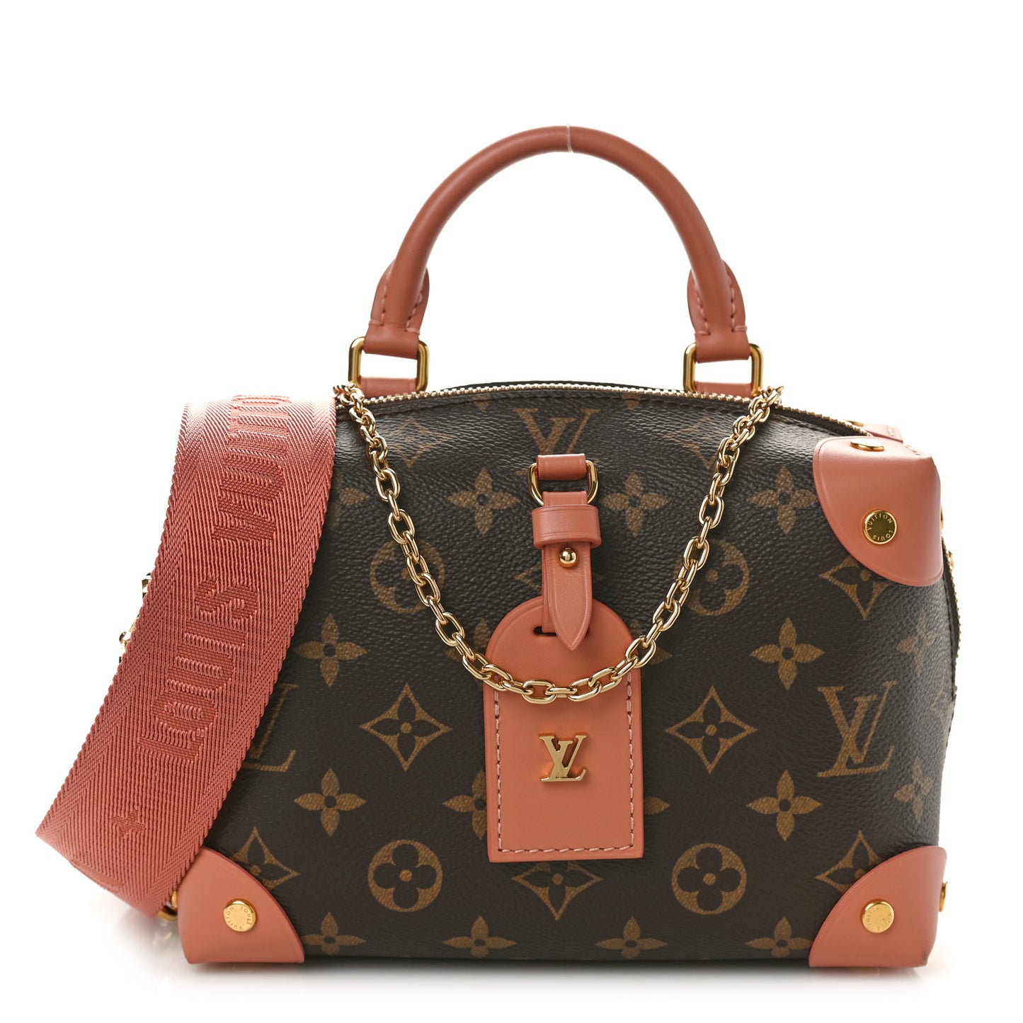 Monogram Petite Malle Souple Peach