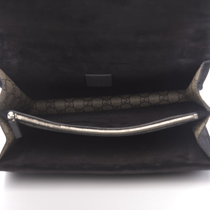 Gucci GG Supreme Monogram Medium Dionysus Shoulder Bag Black 5 of 10