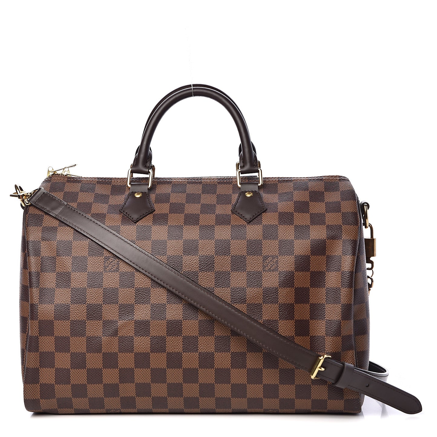 Damier Ebene Speedy Bandouliere 35