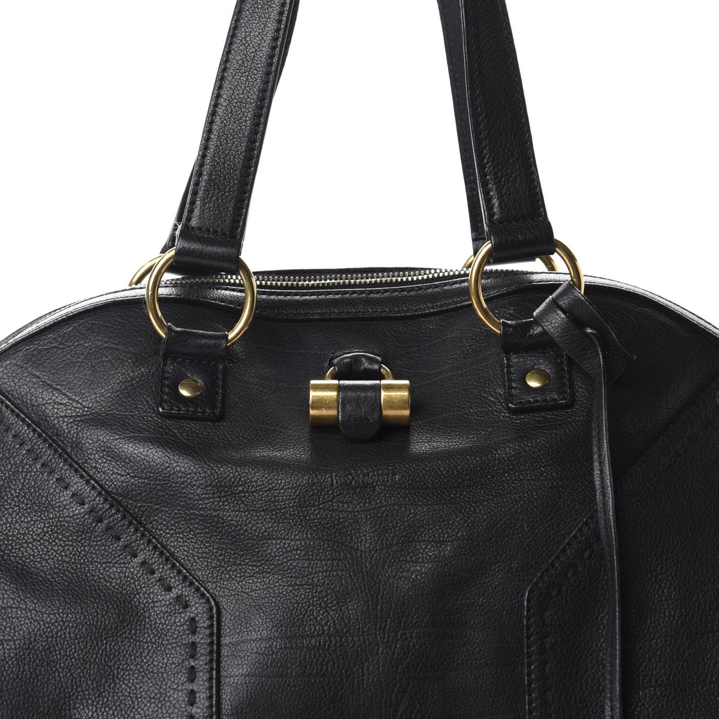 Calfskin Oversized Muse Black
