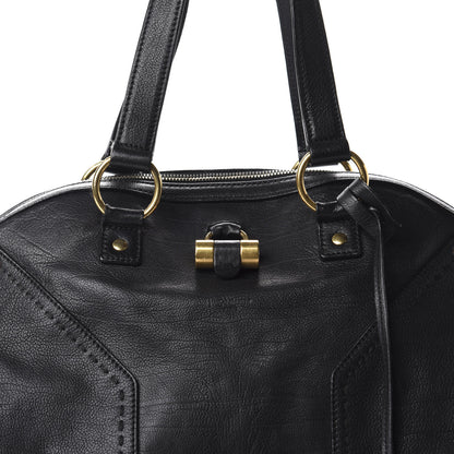 Saint Laurent Calfskin Oversized Muse Black 11 of 11
