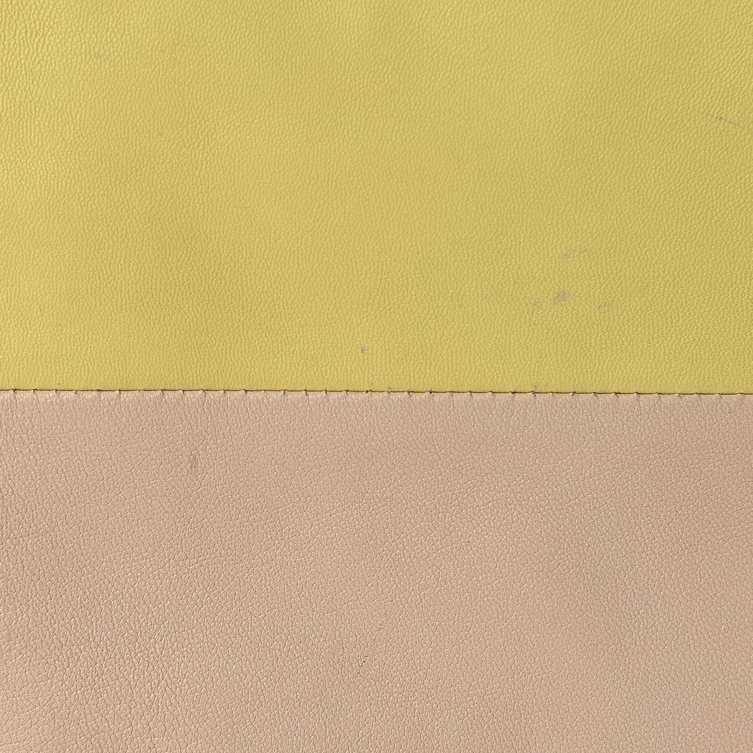 Celine Smooth Lambskin Small Vertical Bi-Cabas Beige Yellow 11 of 27