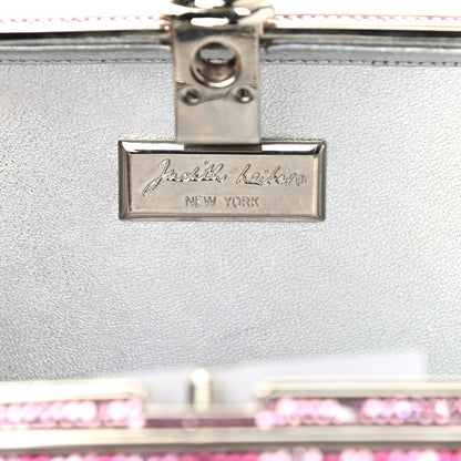 Judith Leiber Swarovski Crystal Flower Clutch Multicolor 6 of 10