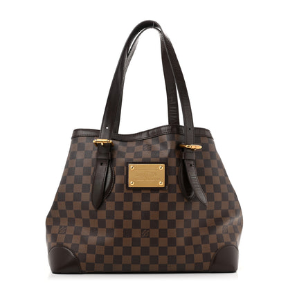 Louis Vuitton Damier Ebene Hampstead MM 1 of 14