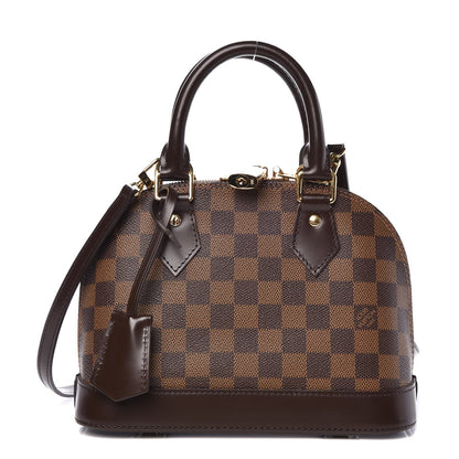 Louis Vuitton Damier Ebene Alma BB 1 of 8