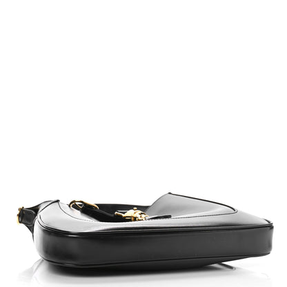 Gucci Boarded Dyana Lux Calfskin Small Jackie 1961 Hobo Black 4 of 10