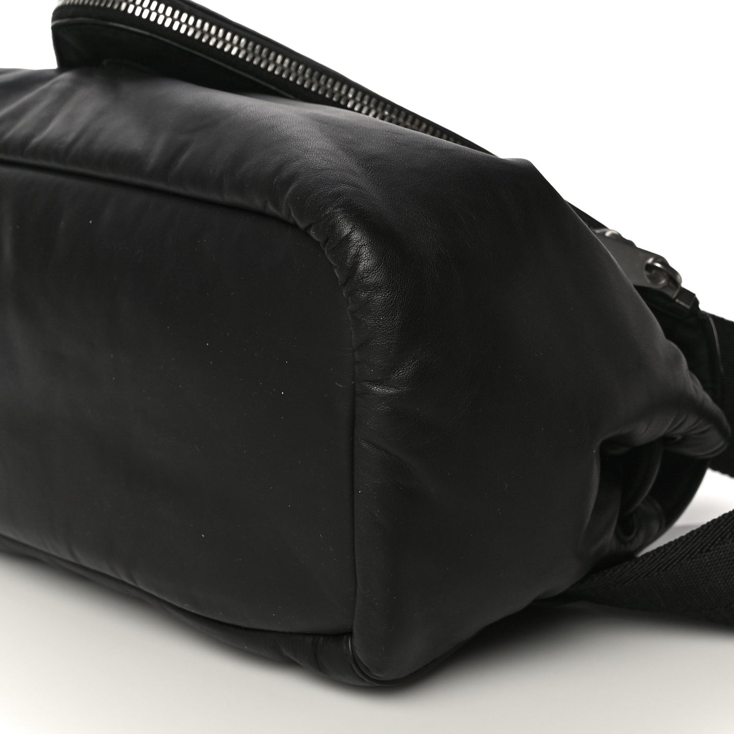 Nappa Beak Belt Bag Black