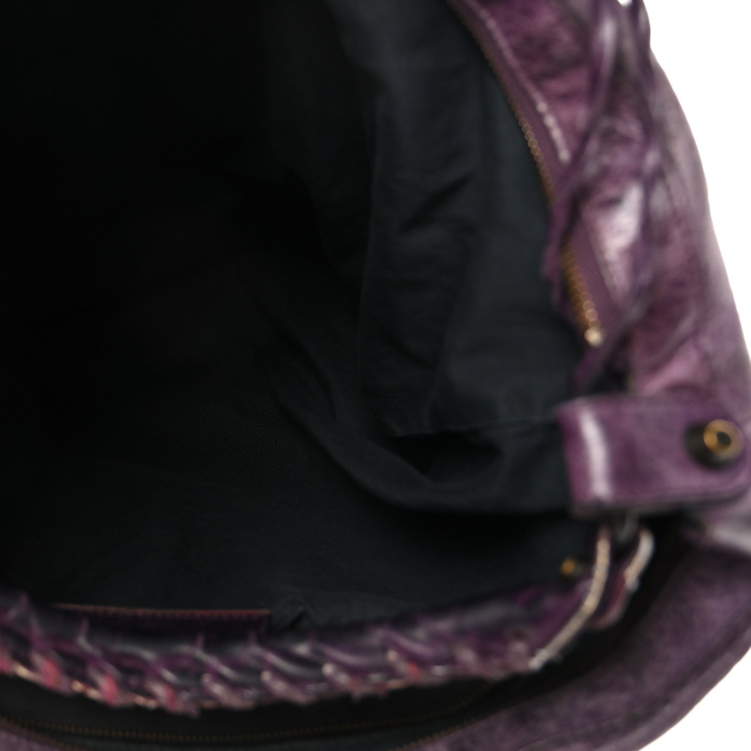 Balenciaga Agneau Classic Hardware Day Hobo Raisin 6 of 11