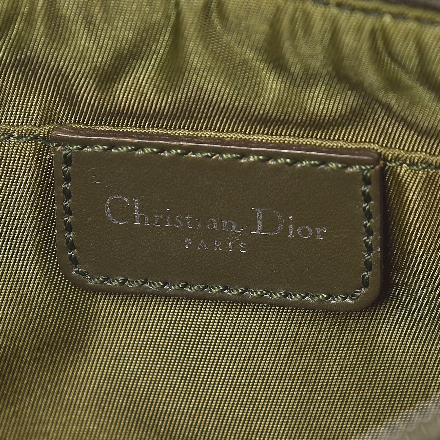 Monogram Shoulder Bag Pochette Green