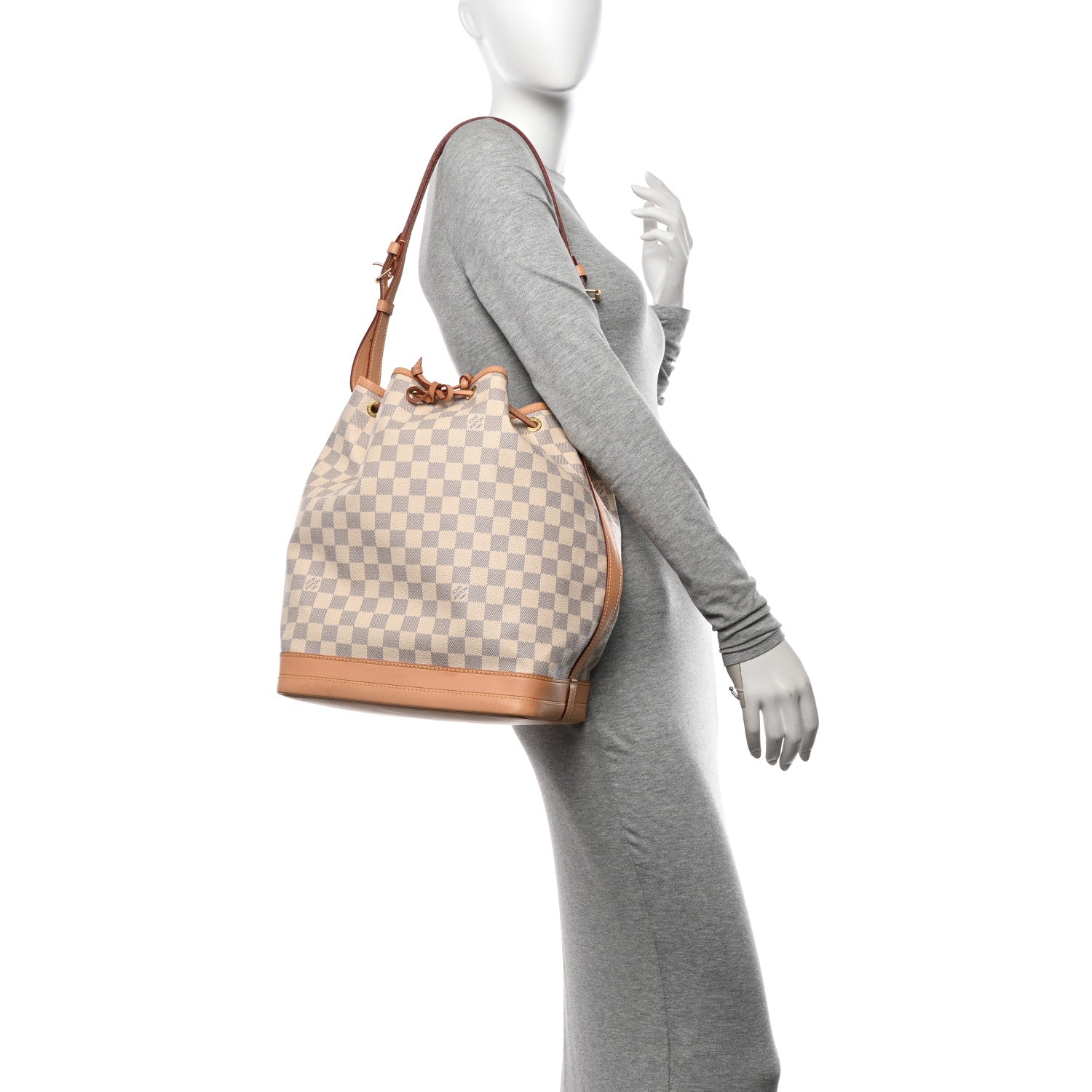 Louis Vuitton Damier Azur Noe 2 of 13