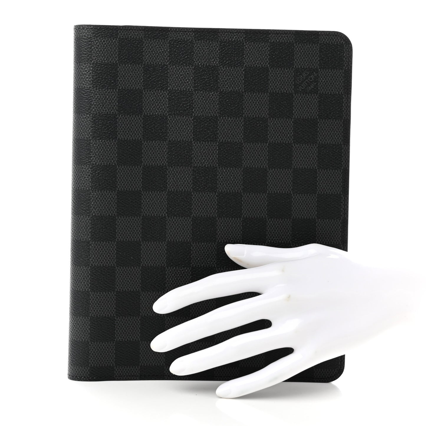 Damier Graphite Desk Agenda Cover