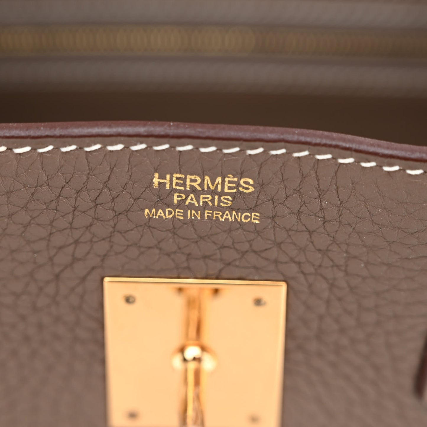 Taurillon Clemence Birkin 30 Etoupe