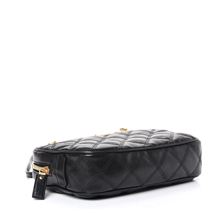 Saint Laurent Lambskin Quilted Becky Camera Shoulder Bag Black 3 of 10