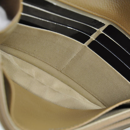 Chanel Caviar Wallet on Chain WOC Beige 6 of 10