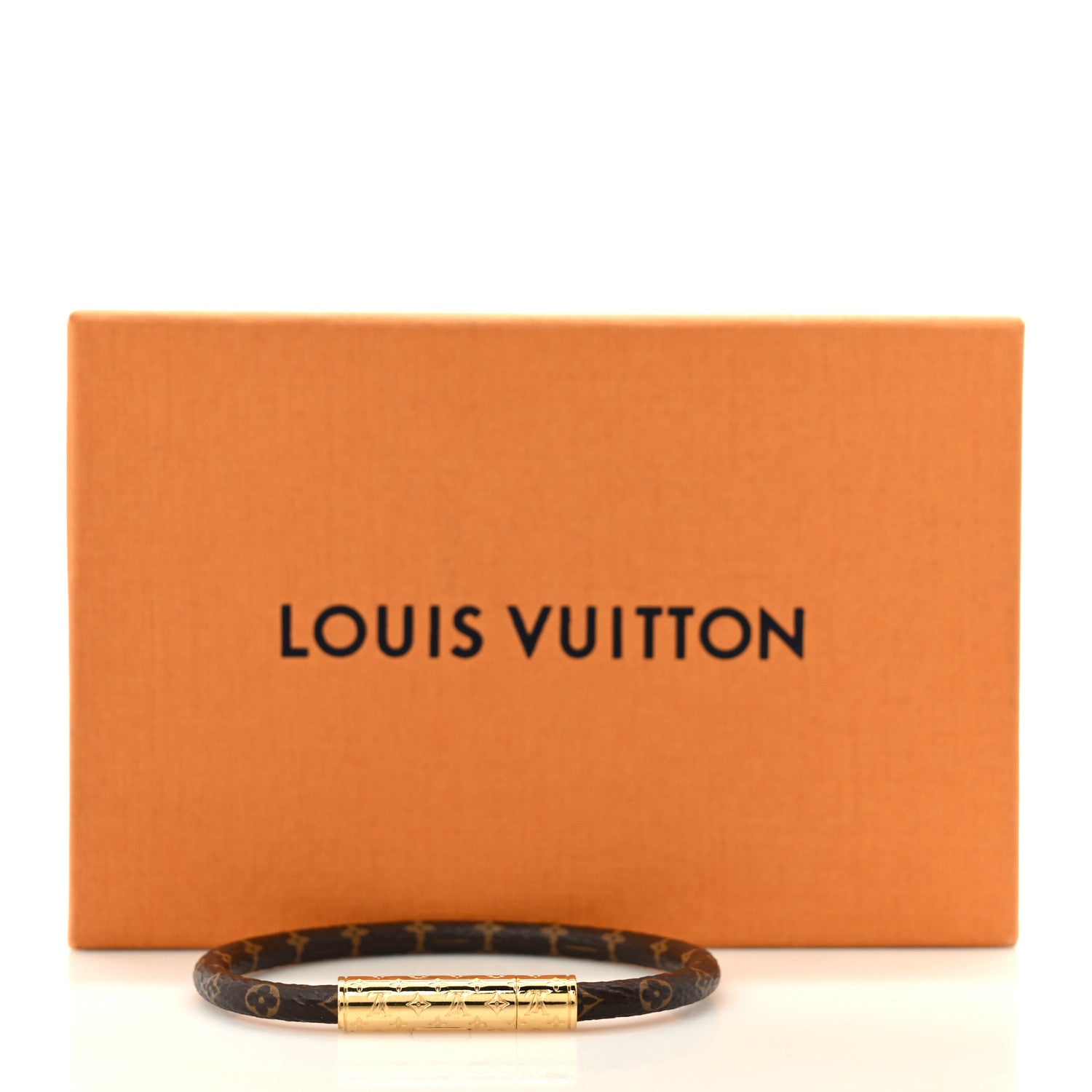Louis Vuitton Monogram LV Confidential Bracelet 19 3 of 7