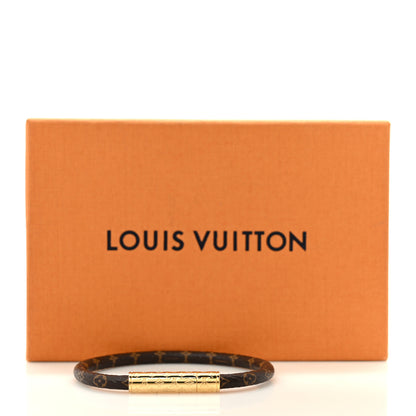 Louis Vuitton Monogram LV Confidential Bracelet 19 3 of 7