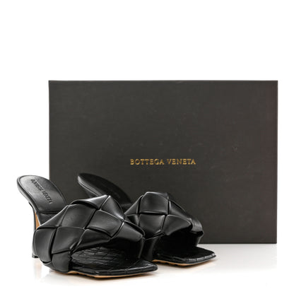 Bottega Veneta Nappa Maxi Intrecciato Lido Mule Sandals 35.5 Black 8 of 8