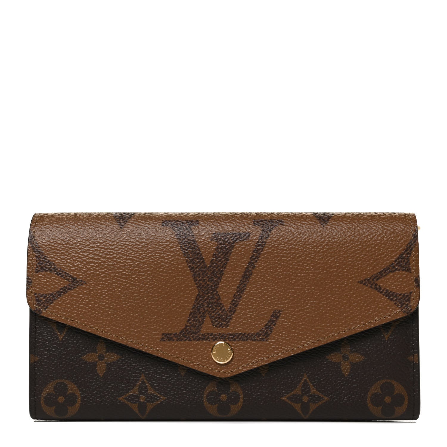 Louis Vuitton Reverse Monogram Giant Sarah Wallet 1 of 9