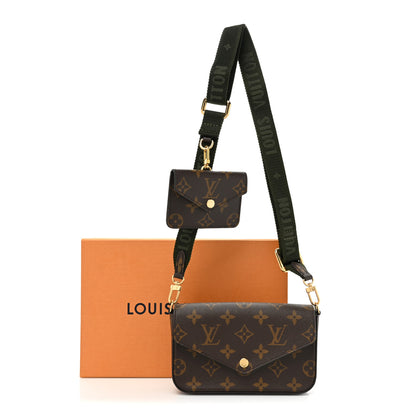 Louis Vuitton Monogram Felicie Strap & Go Kaki 12 of 12