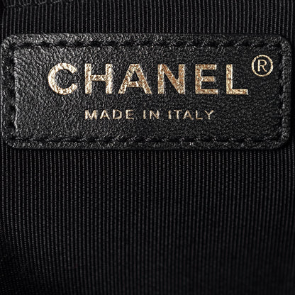 Chanel Calfskin Quilted Large Classic Shopping Tote Black 6 of 12