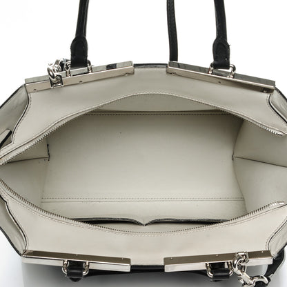 Fendi Vitello Dolce Shiny Nappa Petite 3Jours Tote Black 5 of 14