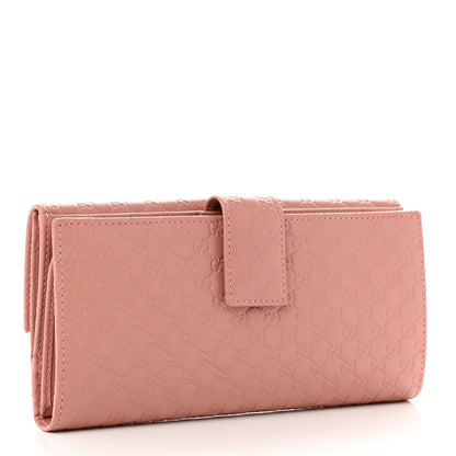 Gucci Microguccissima Continental Flap Wallet Soft Pink 3 of 9