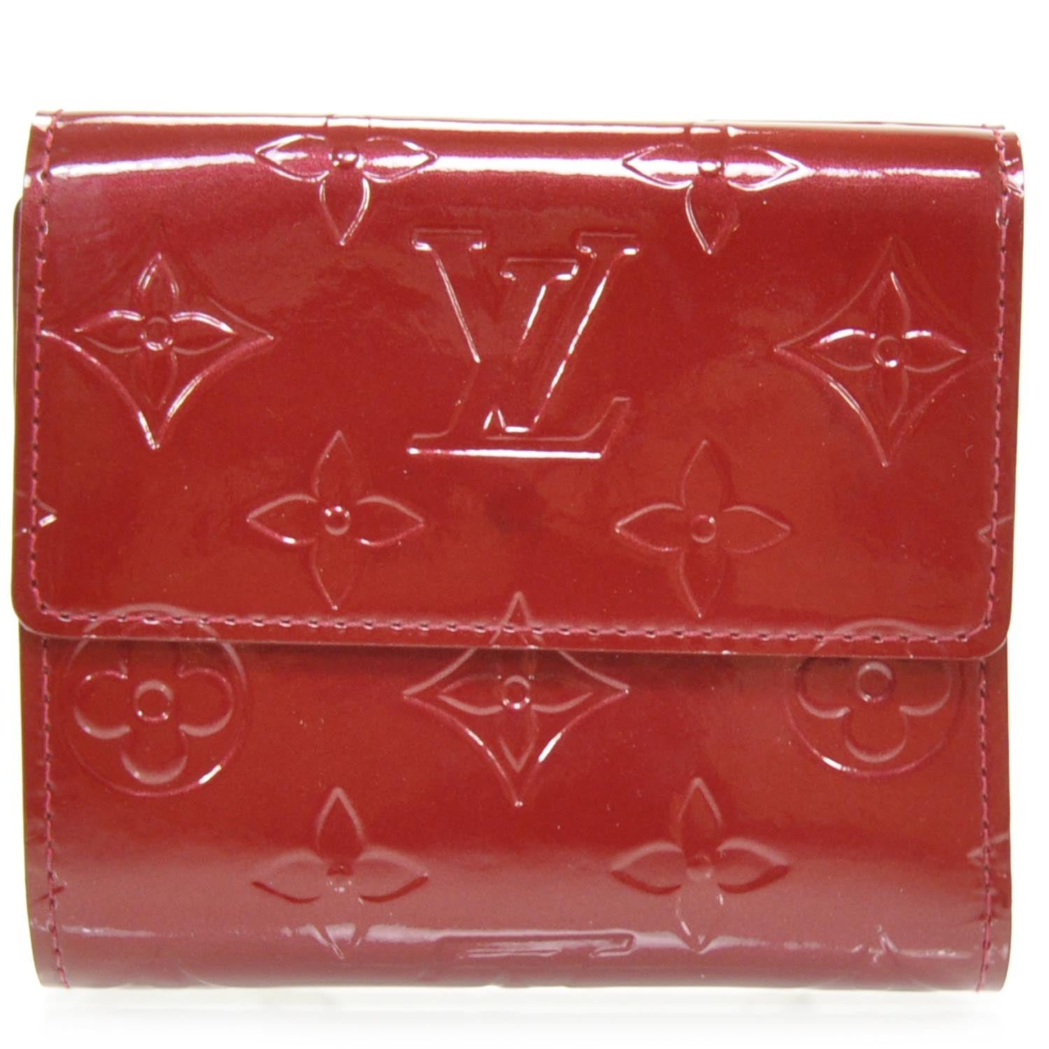 Louis Vuitton Vernis Elise Wallet Pomme D'Amour 4 of 9
