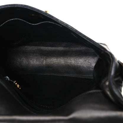 Chanel Lambskin Quilted Flap Shoulder Bag Black 4 of 10