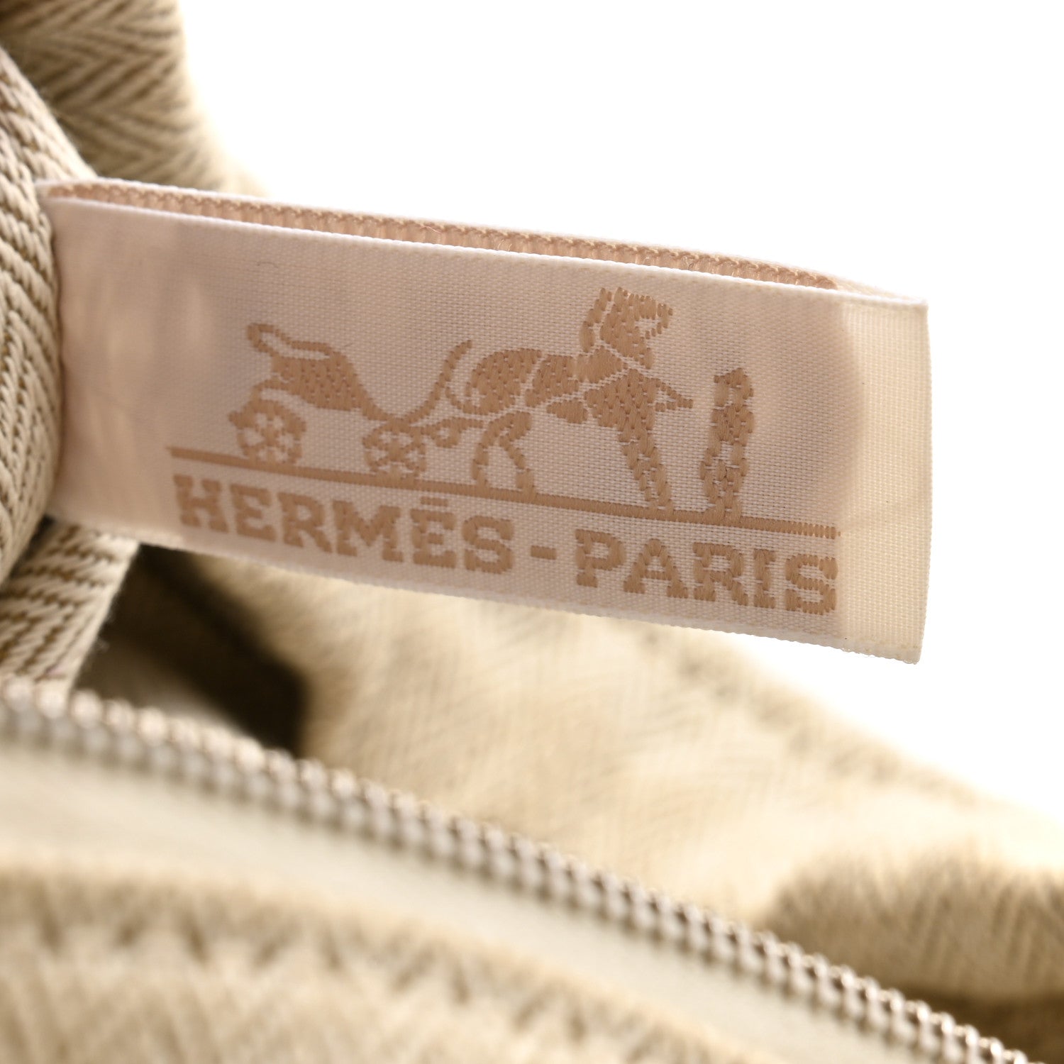 Hermes Canvas Barenia Fourbi 25 MM Pouch Naturel Fauve 7 of 14