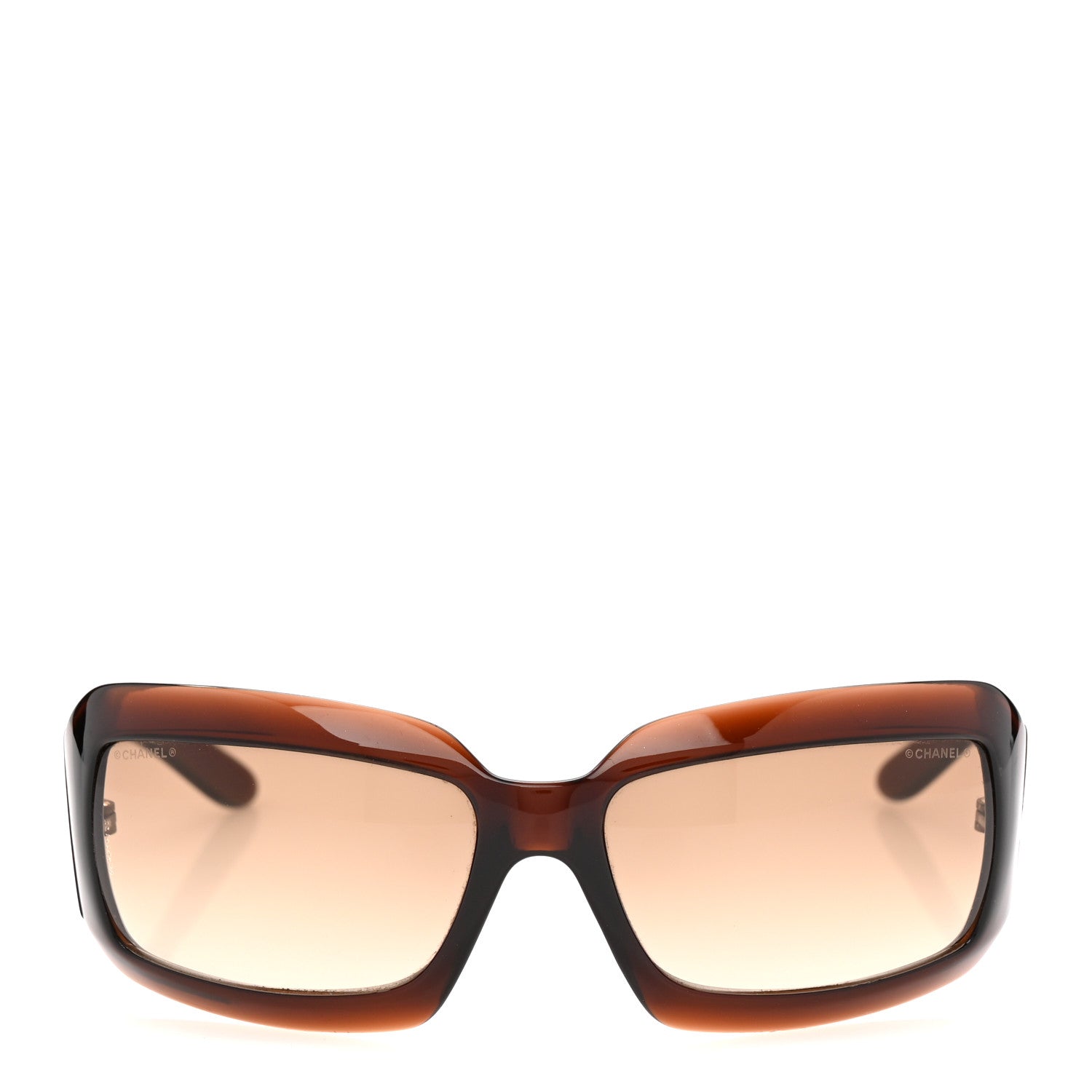 Chanel Mother of Pearl CC Sunglasses 5076-H Brown 2 of 8