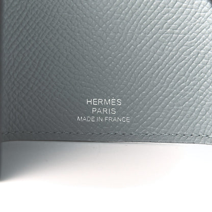 Hermes Epsom Bearn Multicles 4 Key Holder Bleu Glacier 6 of 7