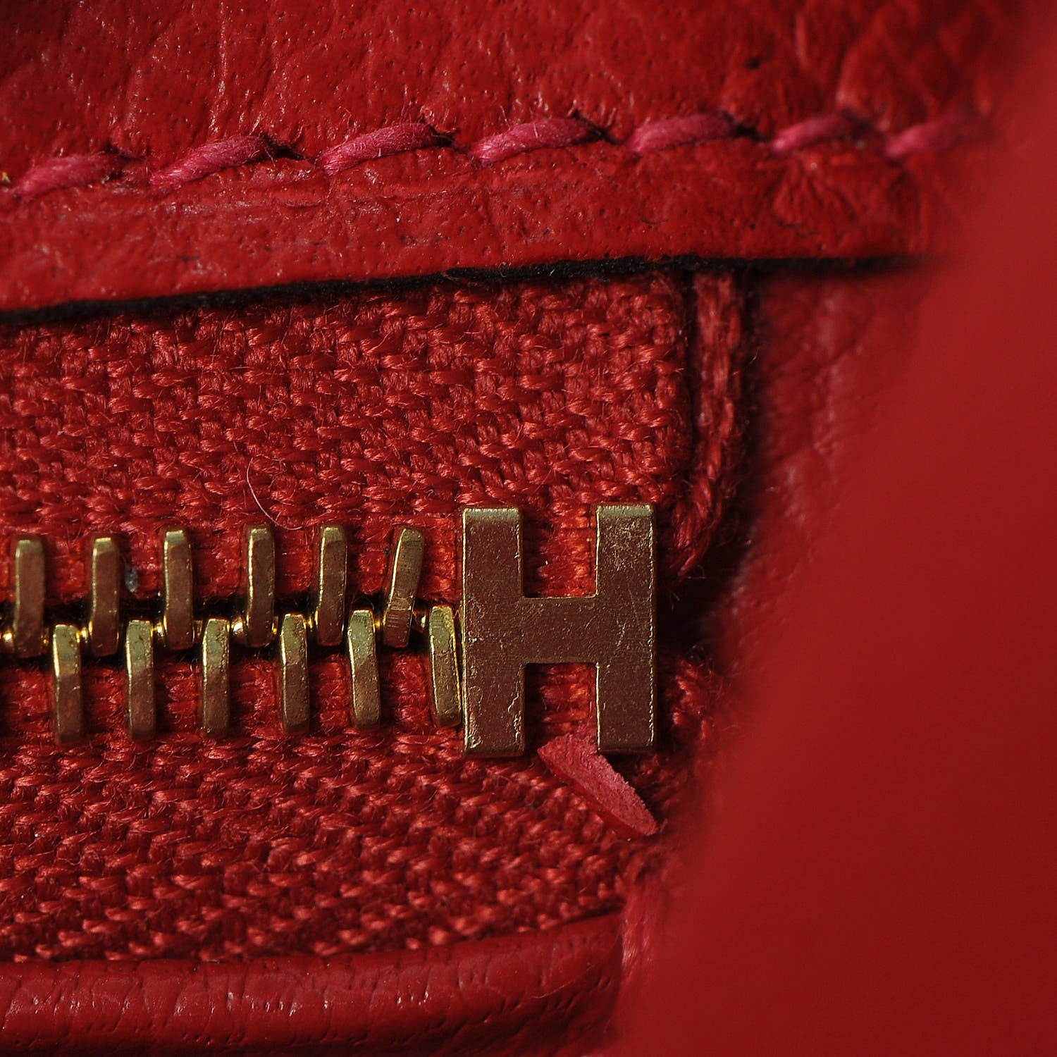 Hermes Epsom Horseshoe Kelly Sellier 28 Rouge Casaque Etain 16 of 36