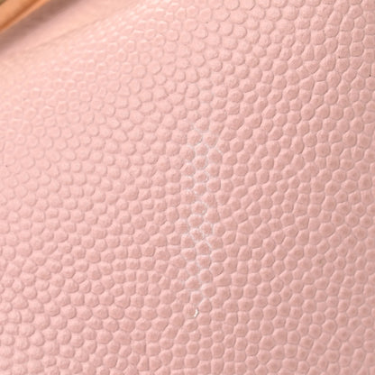 Chanel Caviar Quilted Small Business Affinity Shopping Bag Light Pink 11 of 25