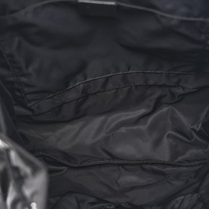 Gucci Nylon Monogram Medium Light Single Buckle Backpack Black 5 of 10