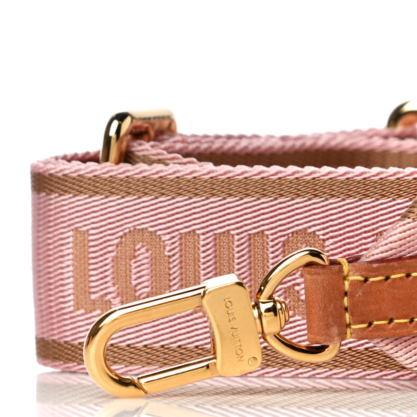 Monogram Multi Pochette Accessories Shoulder Strap Rose Clair