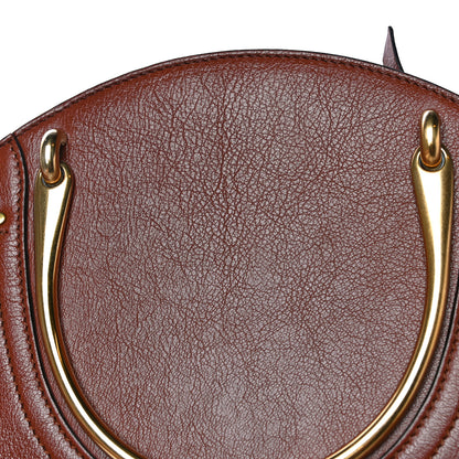 Chloe Calfskin Suede Medium Pixie Bag Saffron Red 14 of 15