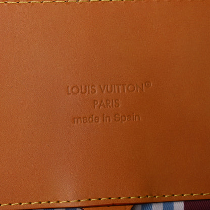 Louis Vuitton Calfskin Woven Embossed Monogram Steamer 30 Off White 7 of 10