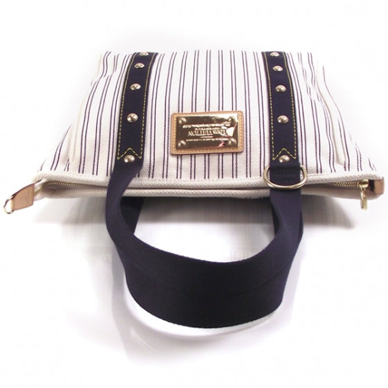 Louis Vuitton Toile Antigua Cabas MM Blue 5 of 8