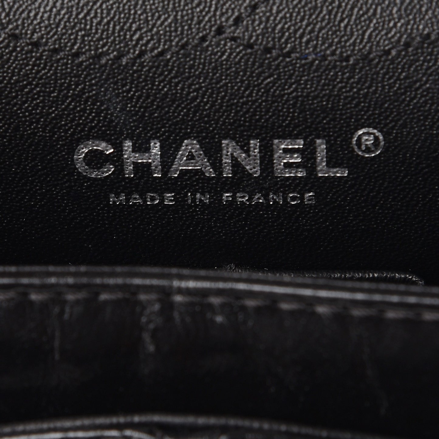 Shiny Aged Calfskin Quilted 2.55 Reissue 224 Flap So Black