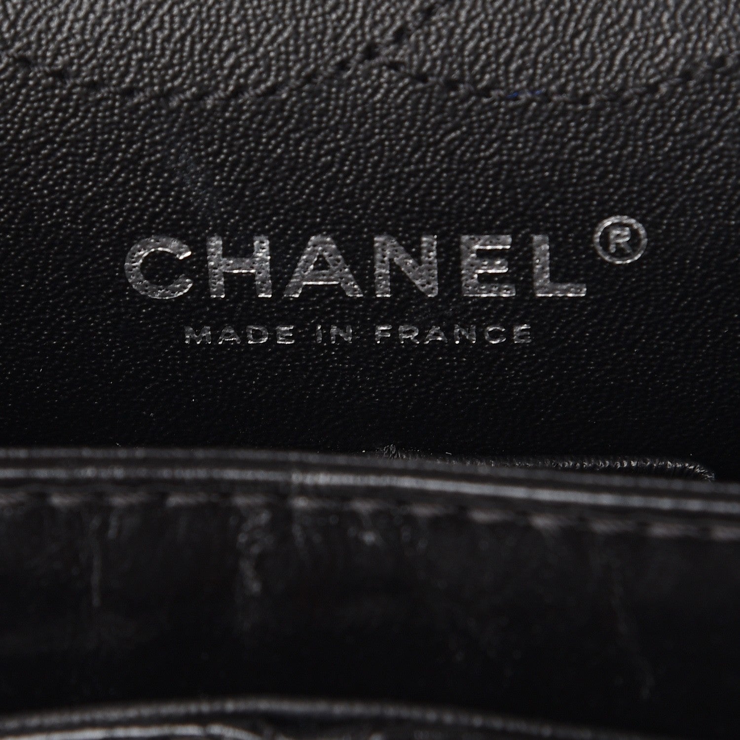 Chanel Shiny Aged Calfskin Quilted 2.55 Reissue 224 Flap So Black 8 of 9
