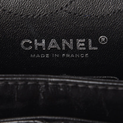 Chanel Shiny Aged Calfskin Quilted 2.55 Reissue 224 Flap So Black 8 of 9