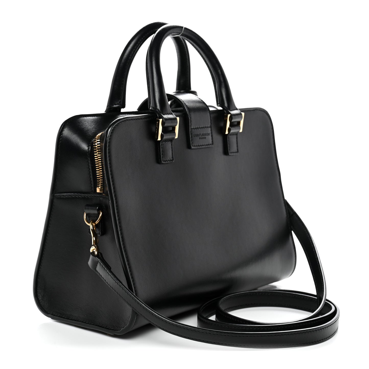Calfskin Monogram Baby Cabas Black