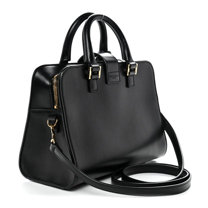 Saint Laurent Calfskin Monogram Baby Cabas Black 3 of 11