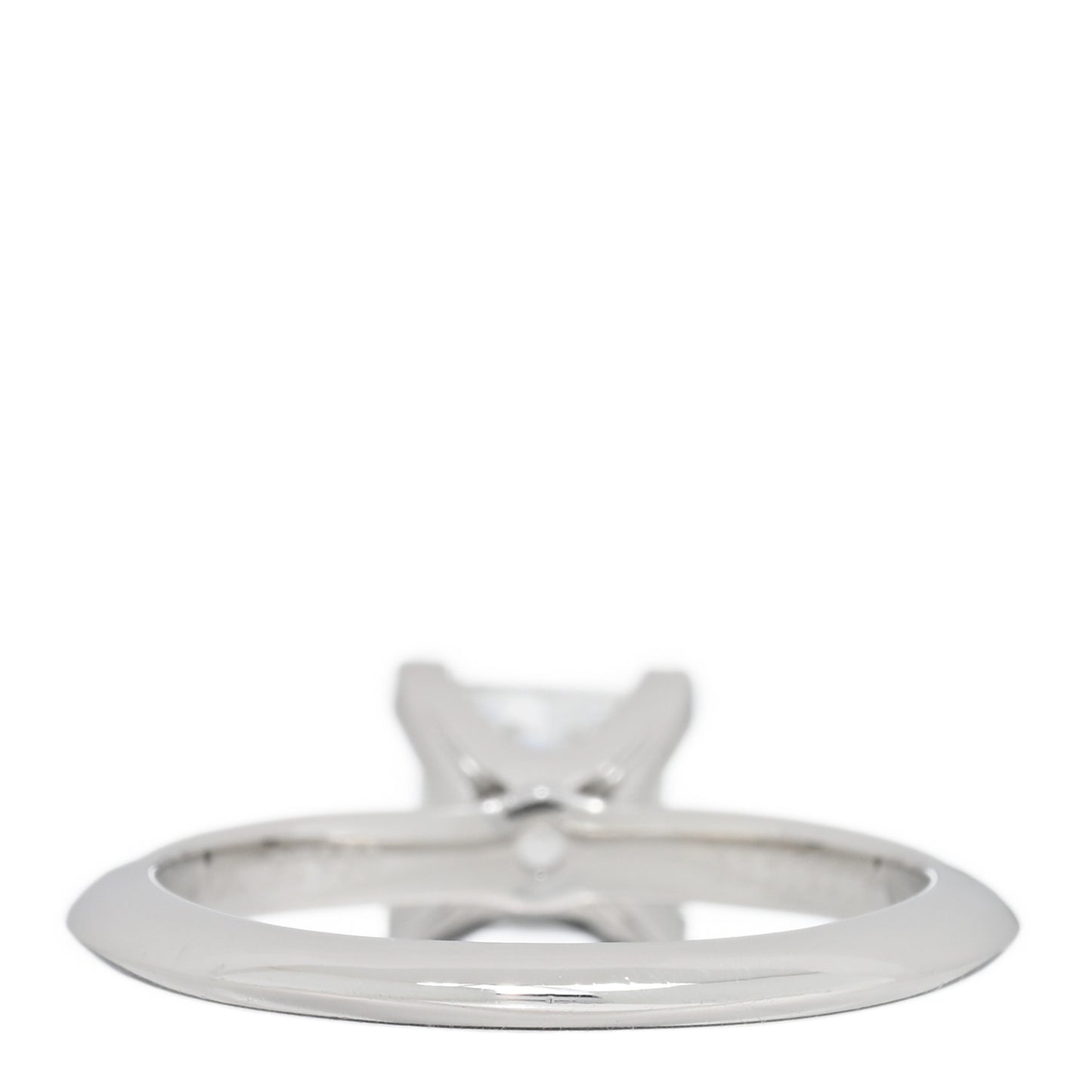 Platinum Diamond 1.05ct Princess Solitaire Engagement Ring 50 5.5