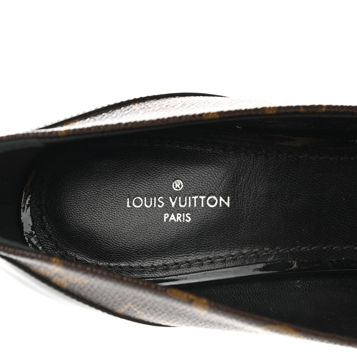 Louis Vuitton Monogram Cherie Pumps 40 Black 7 of 8