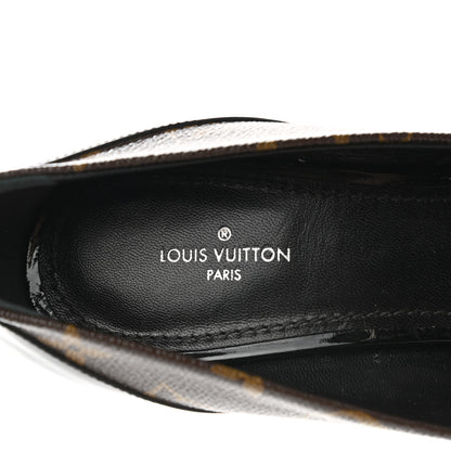 Louis Vuitton Monogram Cherie Pumps 40 Black 7 of 8