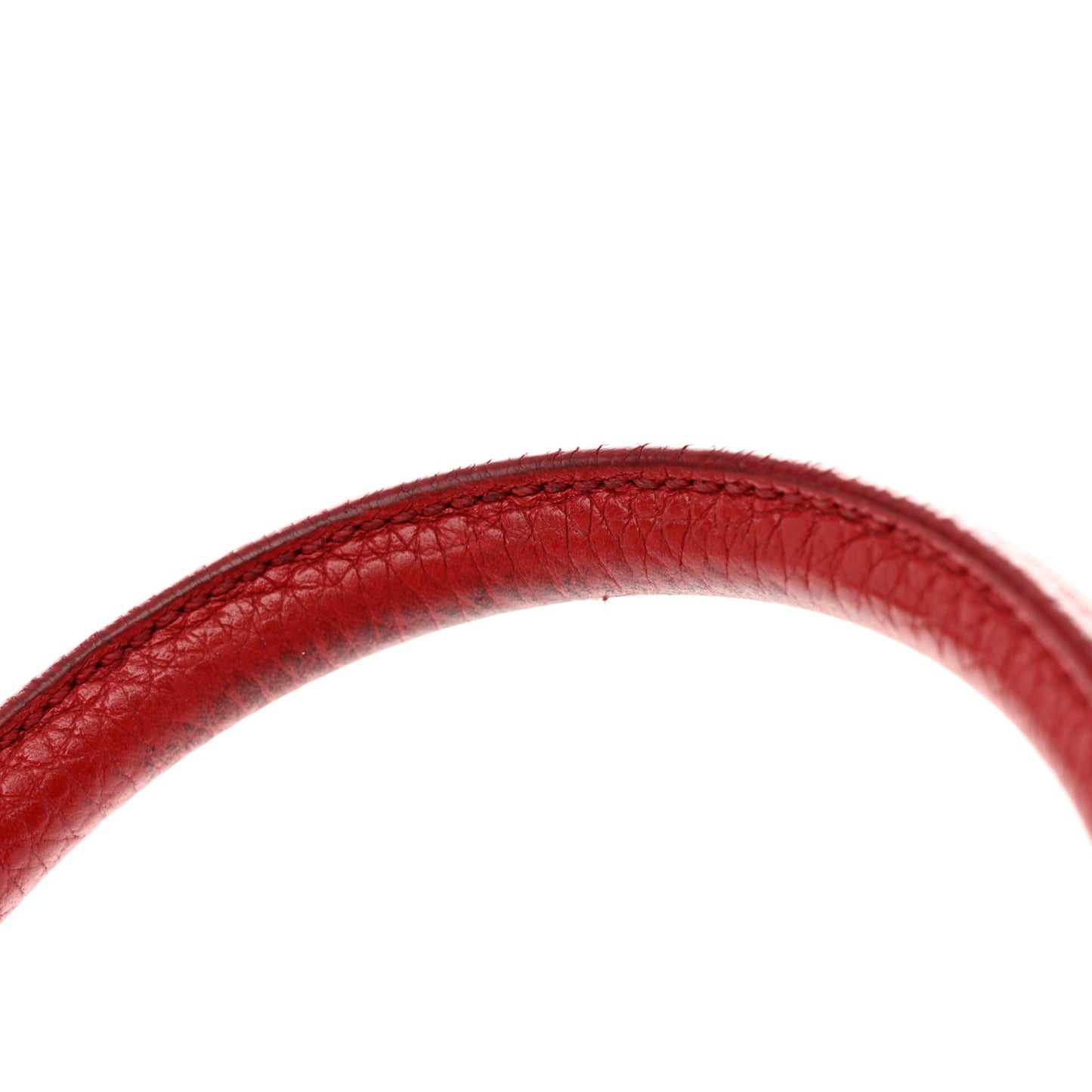 Grained Calfskin Small Sac De Jour Lipstick Red