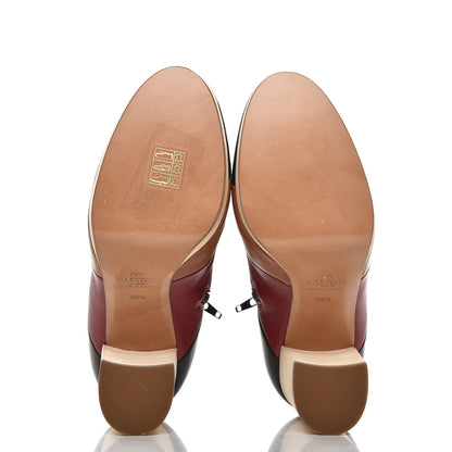 Valentino Garavani Nappa Patchwork Striped Bo-y-ch BBoots 36.5 Multicolor 5 of 9